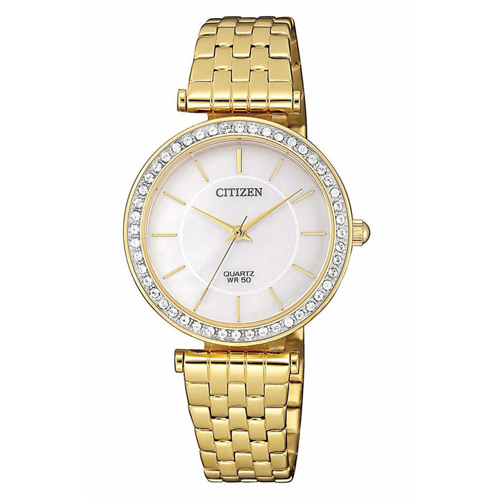 Citizen Gold Steel Ladies Watch -ER0212-50D