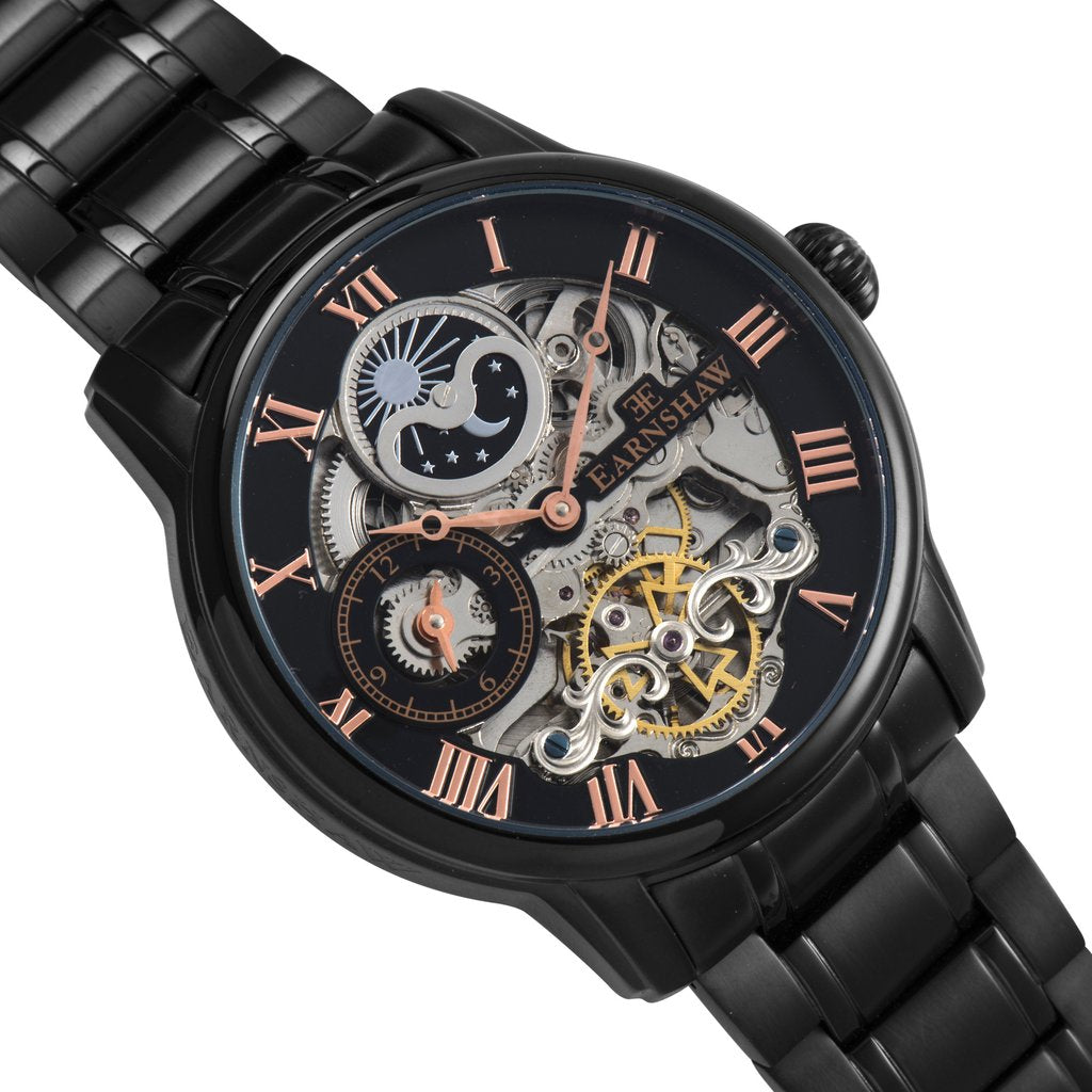 Earnshaw Longitude Automatic Stainless Steel Mens Watch - ES-8006-55