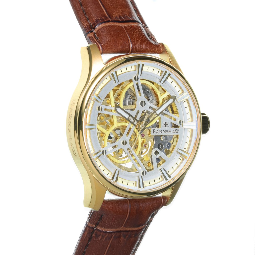 Earnshaw Beagle Skeleton Automatic Men's Watch - ES-8076-03