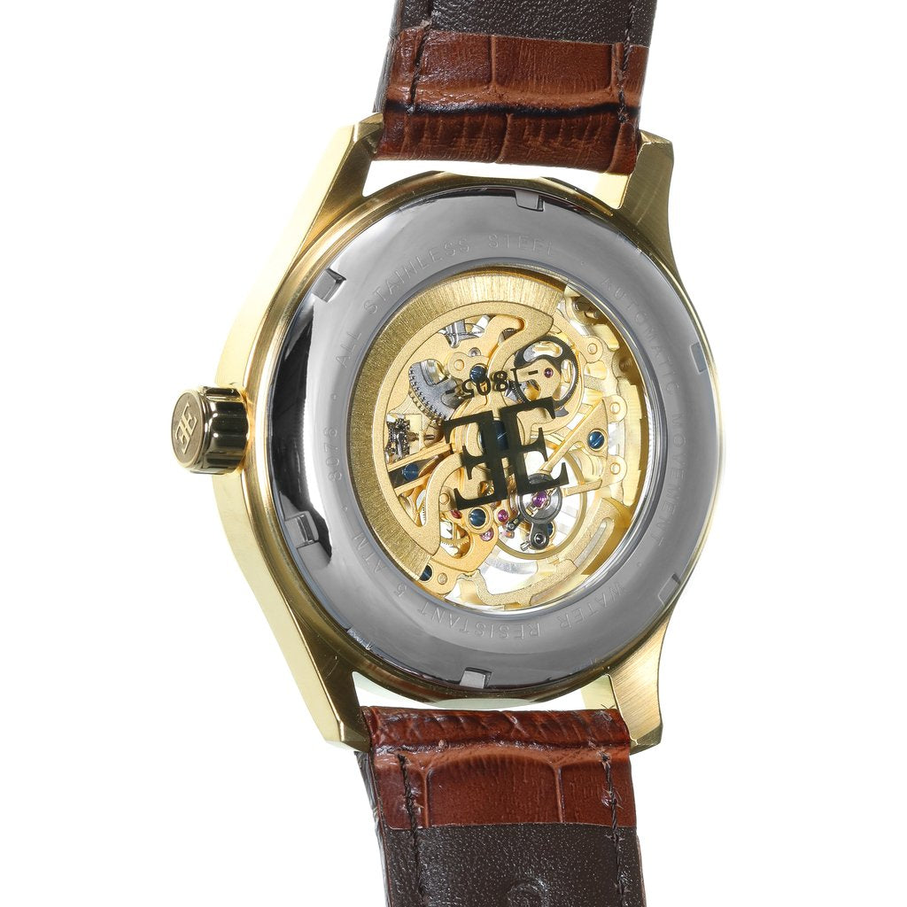 Earnshaw Beagle Skeleton Automatic Men's Watch - ES-8076-03