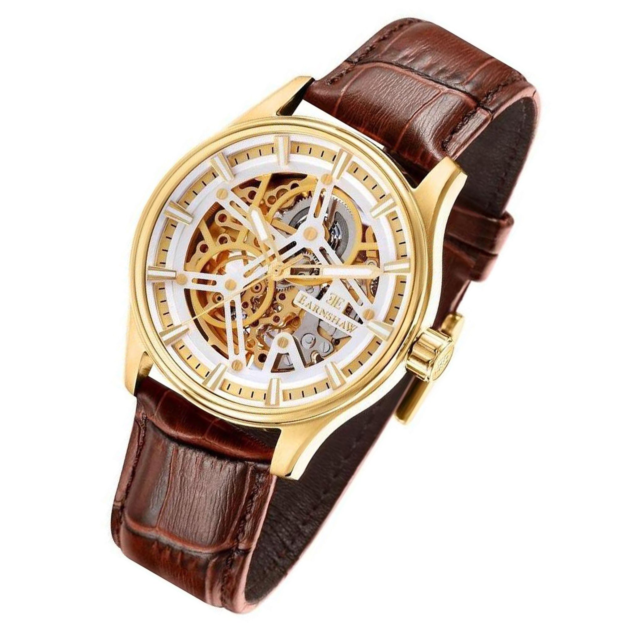Earnshaw Beagle Skeleton Automatic Men's Watch - ES-8076-03