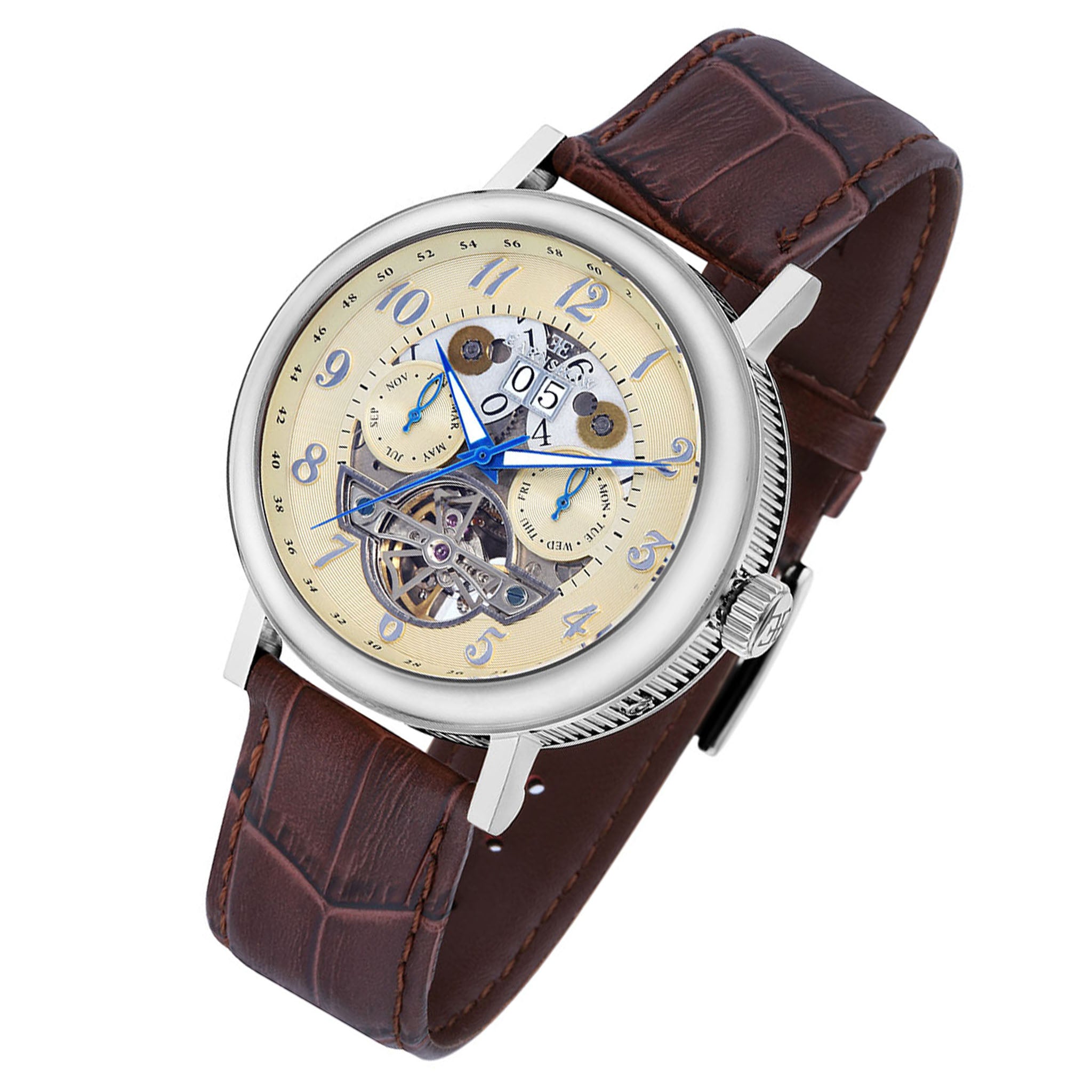 Earnshaw Beaufort Multi Automatic Men's Watch - ES-8083-02