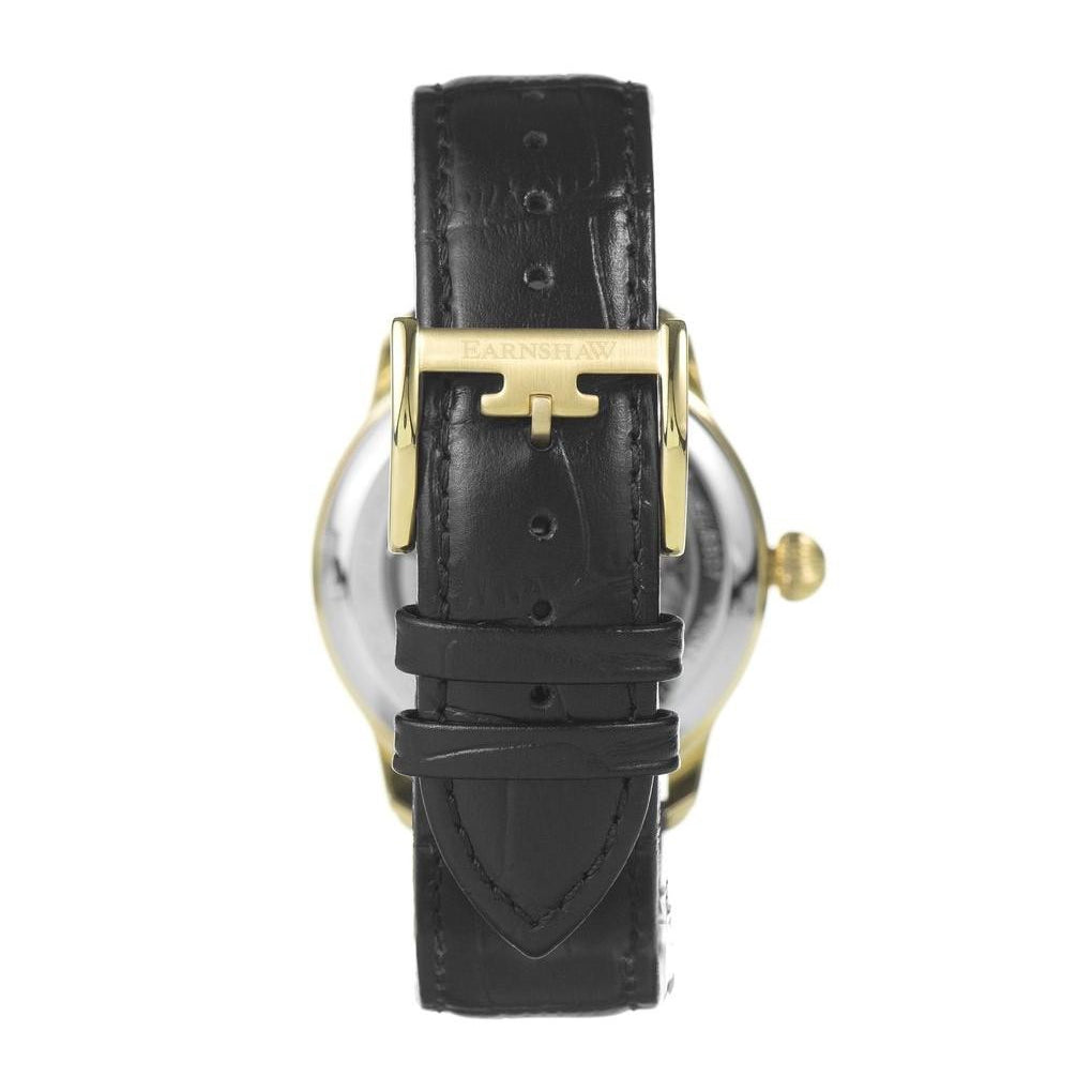 Earnshaw Longitude Automatic Leather Men's Watch - ES-8807-02
