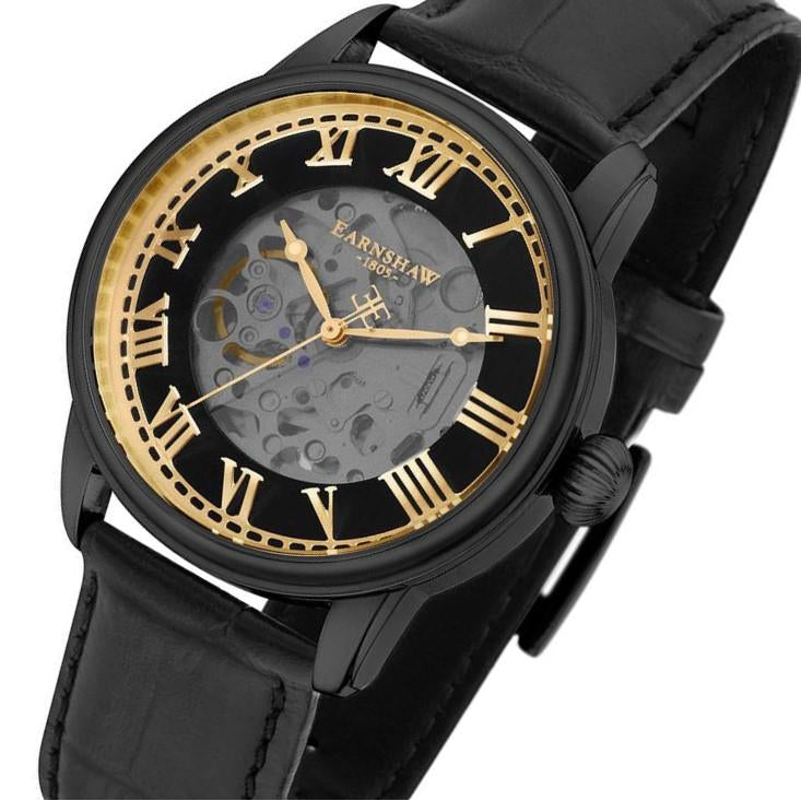 Earnshaw Precisto Longitude Skeleton Men's Watch - ES-8808-03
