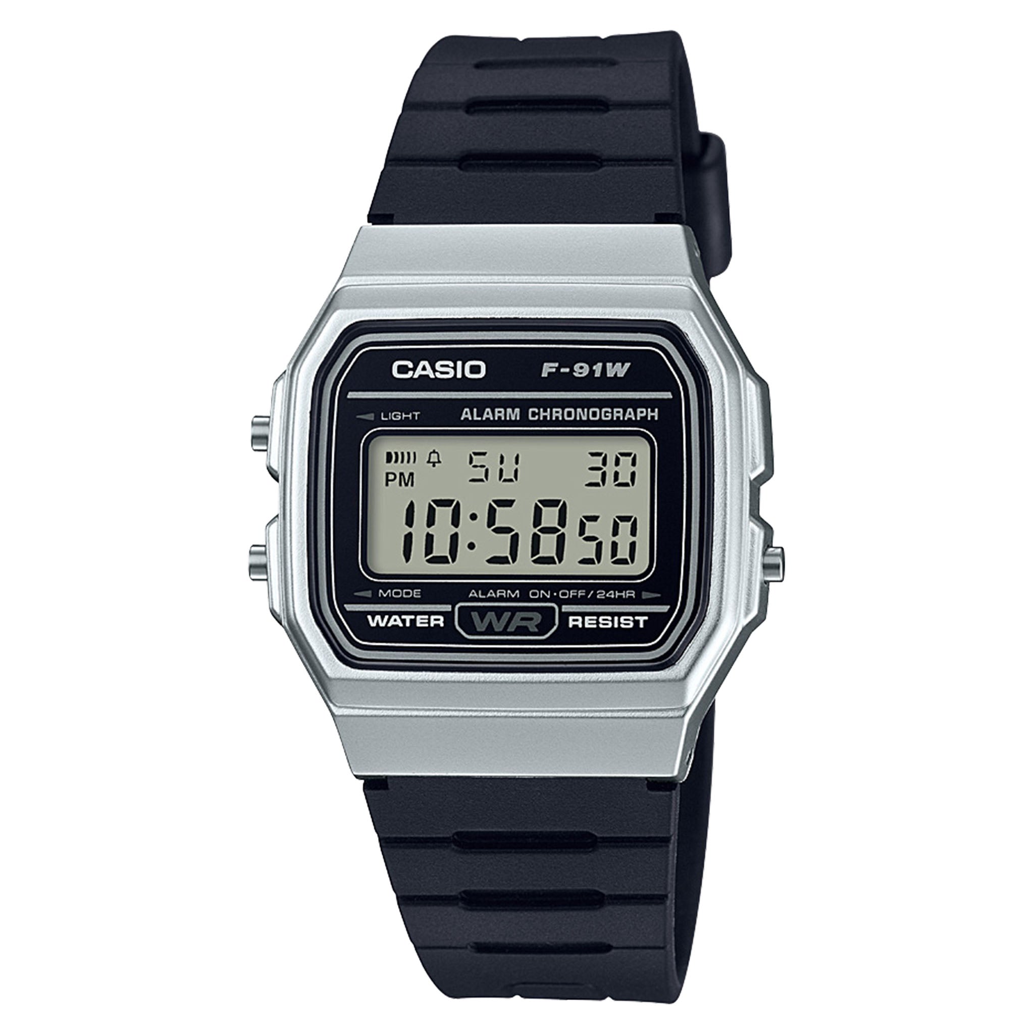 Casio black 2024 resin watch