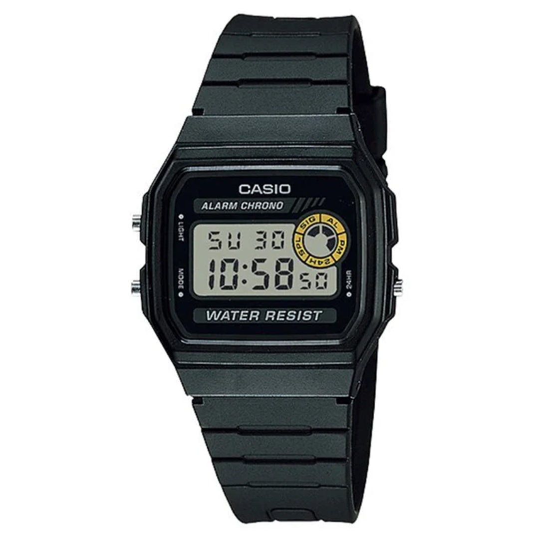 Casio Black Resin Digital Men's Watch - F94WA-8D