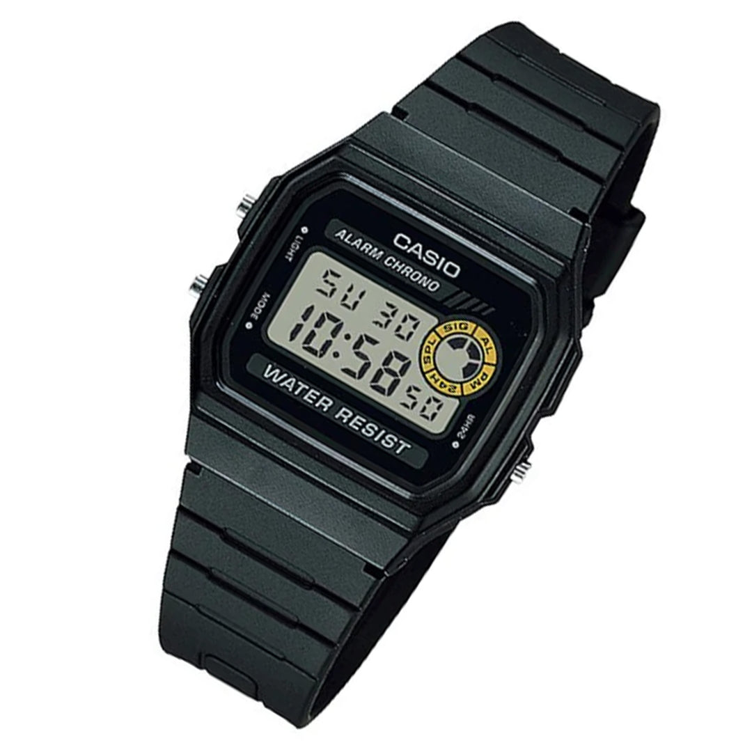 Casio Black Resin Digital Men's Watch - F94WA-8D