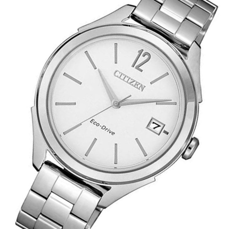 Citizen Silver Steel Eco-Drive Women's Watch - FE6141-86A