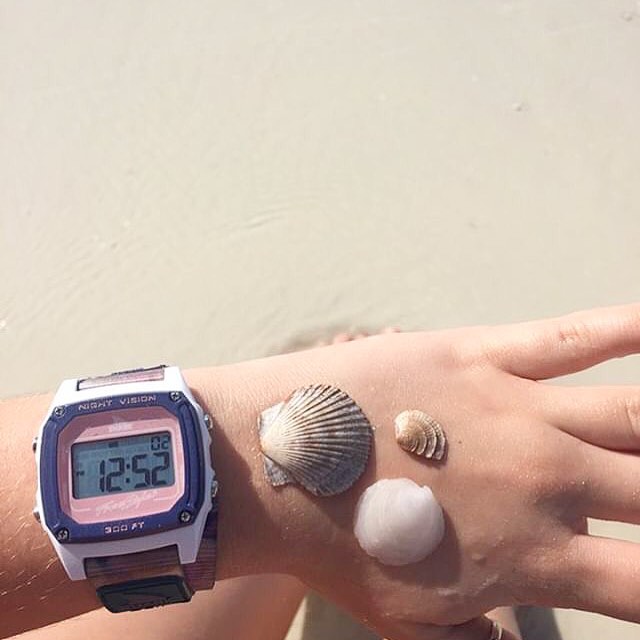 Freestyle Sage Erickson Signature Shark Classic Pink Paint Watch - FS101003