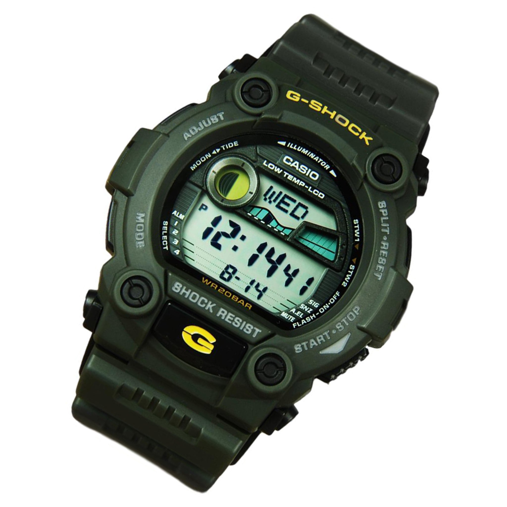 Casio G-SHOCK Men's Moon Tide Data Digital Watch - G7900-3D