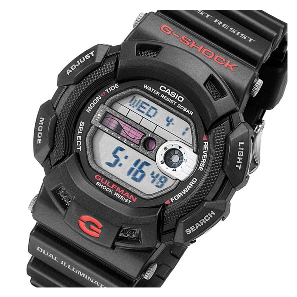 Casio G-SHOCK Gulfman Tide Graph Digital Men's Watch - G9100-1