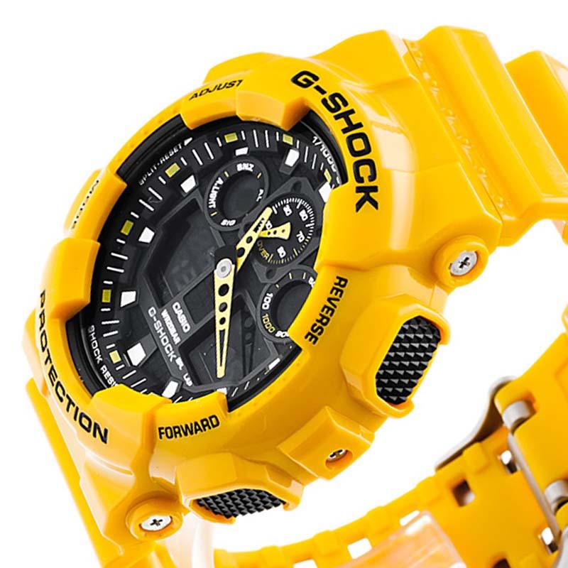 Casio G-SHOCK 55mm Duo Chrono Men's Watch - GA100A-9A