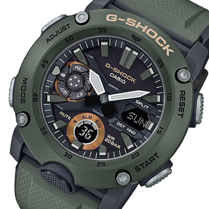 Casio G-SHOCK Carbon Core Guard Analog-Digital Men's Watch - GA2000-3A
