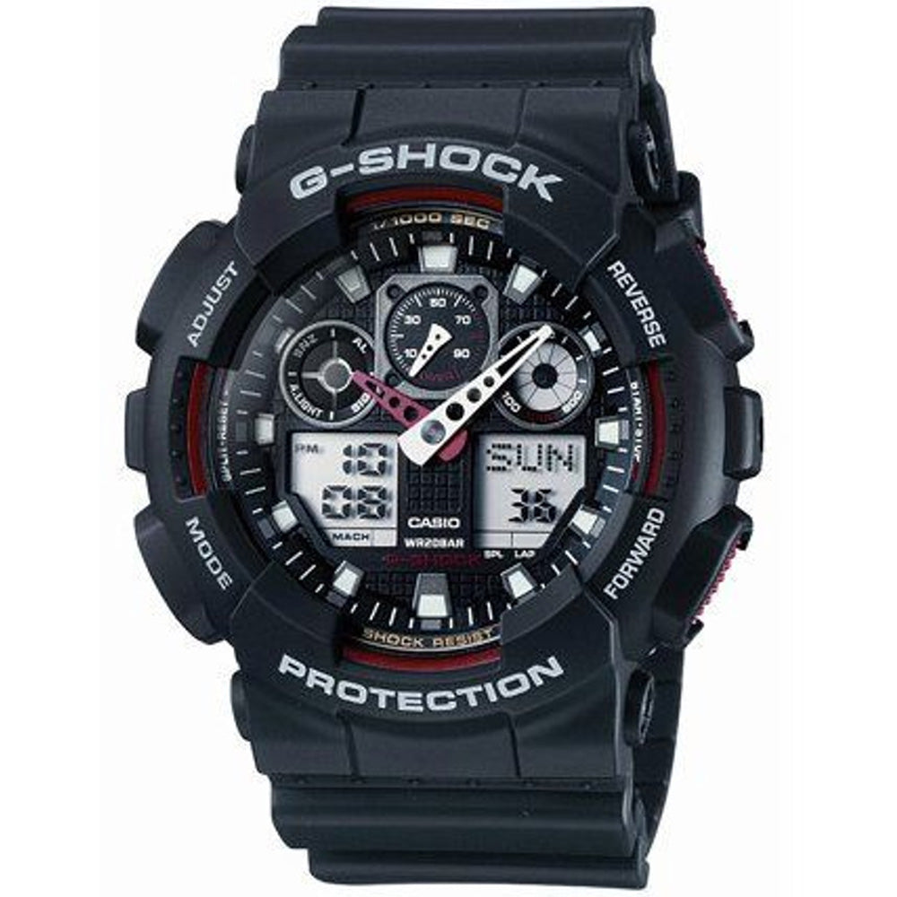 Casio G-SHOCK 35mm Duo Men's Watch - GA100-1A4
