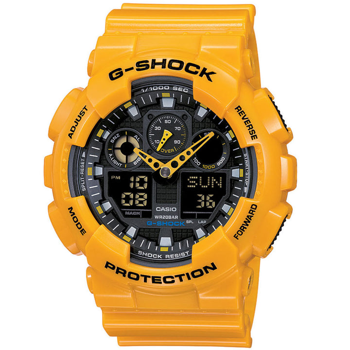 Casio G-SHOCK 55mm Duo Chrono Men's Watch - GA100A-9A