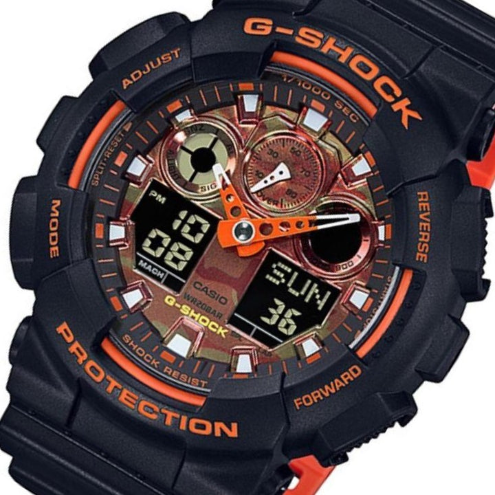 Casio G-SHOCK Digital Duo Chrono  Men's Watch - GA100BR-1A