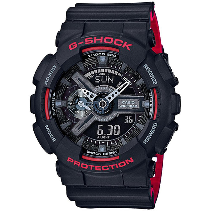 Casio G-Shock Red Heritage Series Men's Watch - GA110HR-1A