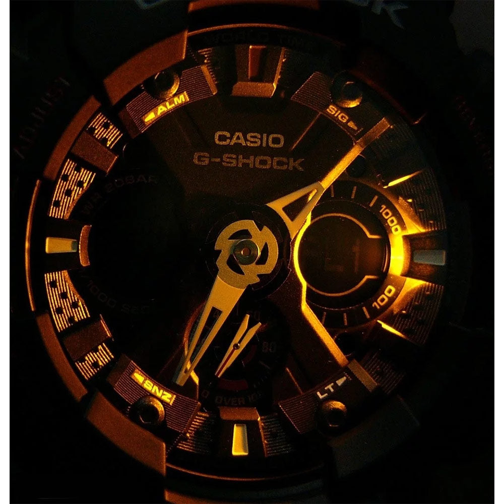 Casio G-SHOCK Duo Chrono Black Digital Men's Watch - GA120-1A