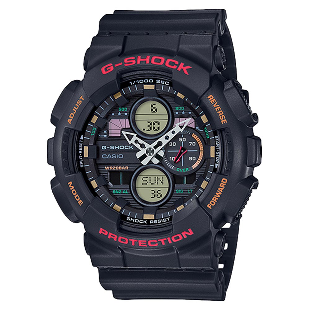 Casio G-SHOCK GA Series Analogue-Digital Men's Watch - GA140-1A4