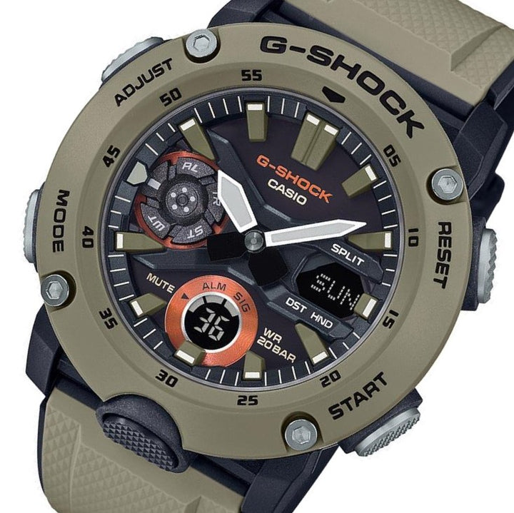 Casio G-SHOCK Carbon Core Guard Analog Digital Men's Watch - GA2000-5A