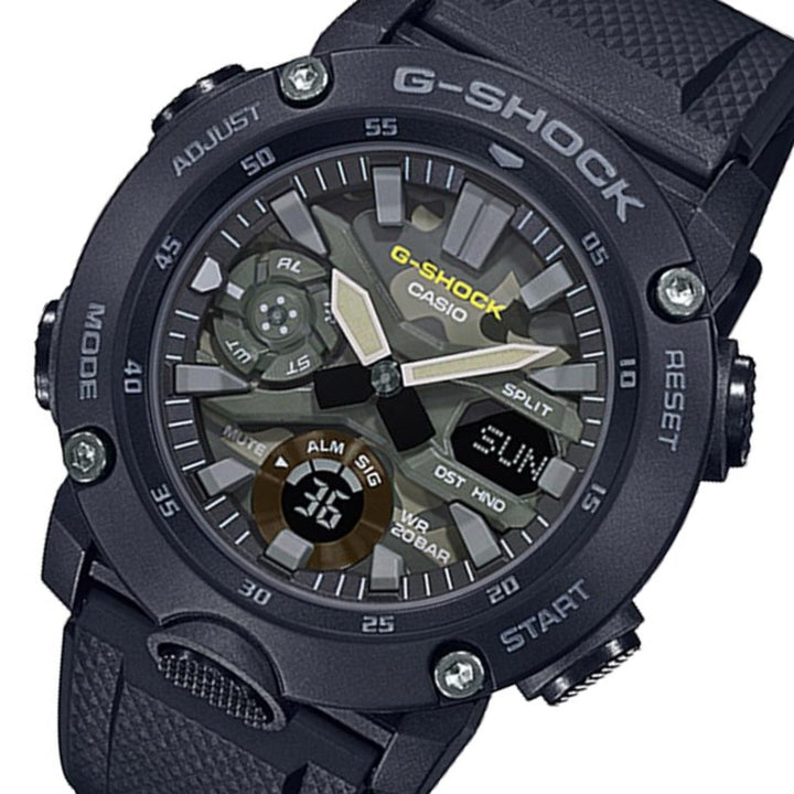 Casio G-SHOCK Carbon Core Guard Analog-Digital Men's Watch - GA2000SU-1A
