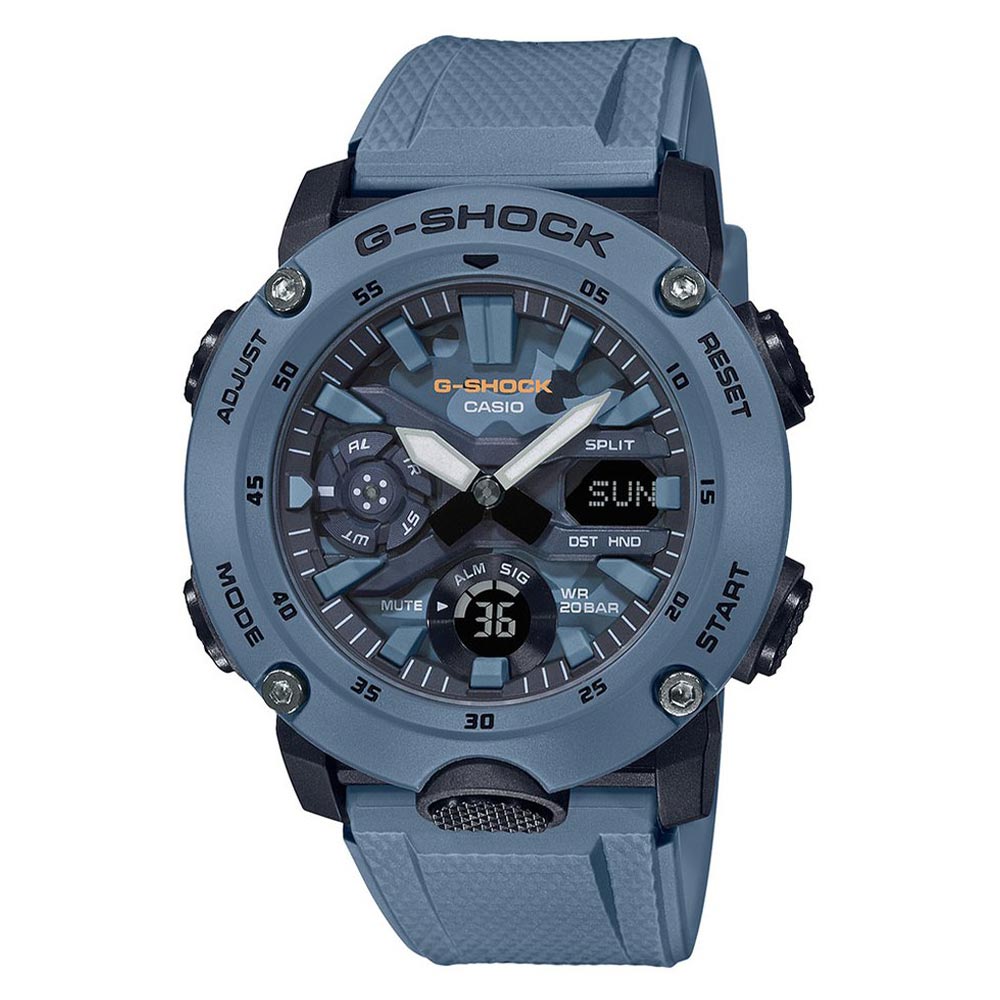 Casio G-SHOCK Carbon Core Guard Analog-Digital Men's Watch - GA2000SU-2A