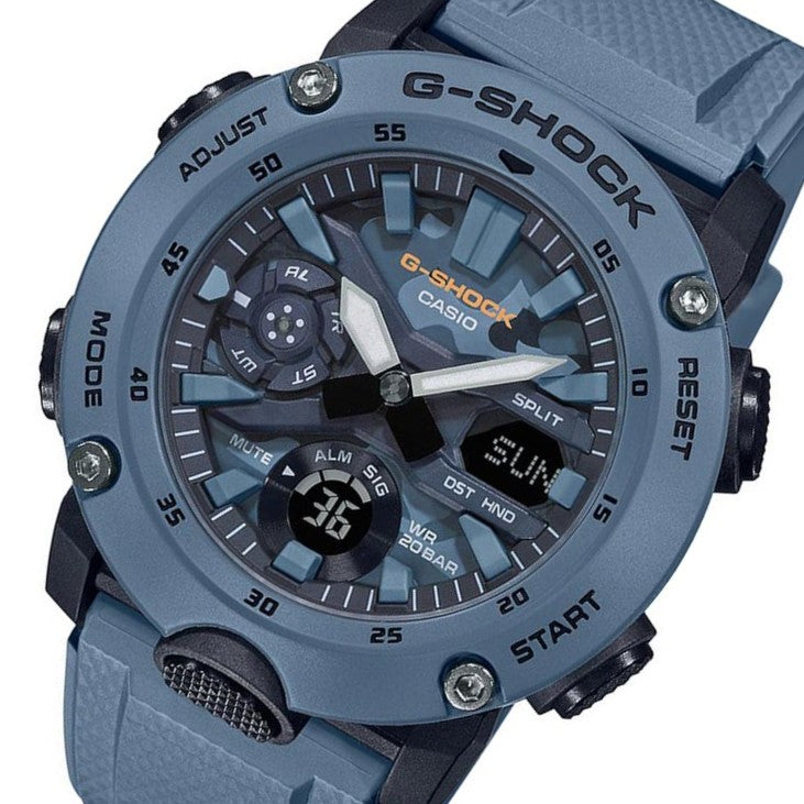 Casio G-SHOCK Carbon Core Guard Analog-Digital Men's Watch - GA2000SU-2A
