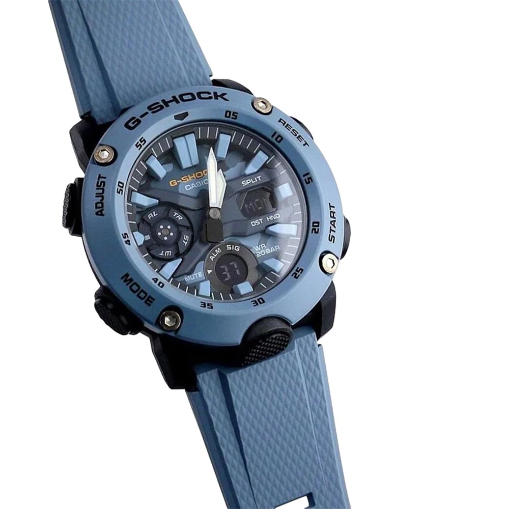 Casio G-SHOCK Carbon Core Guard Analog-Digital Men's Watch - GA2000SU-2A