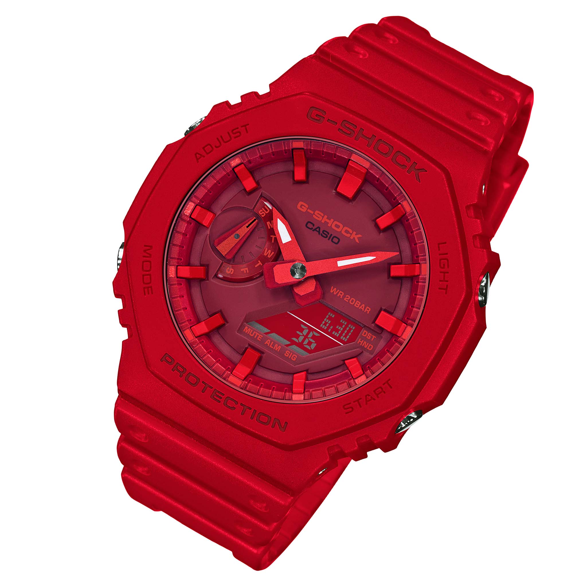 Casio G-SHOCK Carbon Core Guard Analog-Digital Men's Watch - GA2100-4A