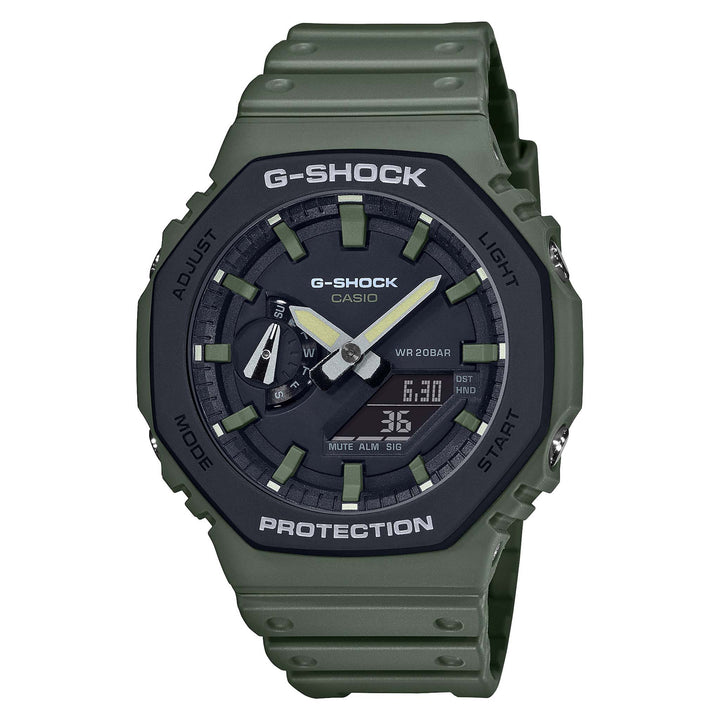 Casio G-SHOCK Carbon Core Guard Analog-Digital Men's Watch - GA2110SU-3A
