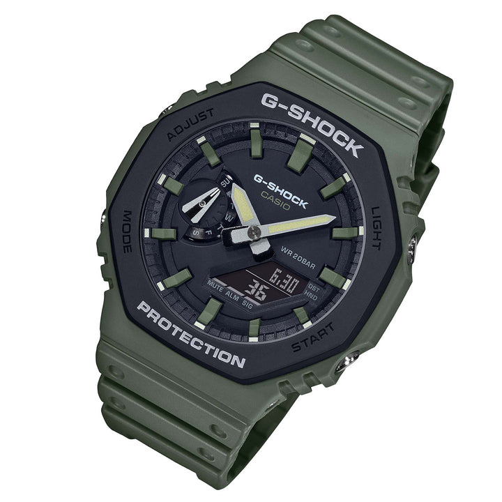 Casio G-SHOCK Carbon Core Guard Analog-Digital Men's Watch - GA2110SU-3A