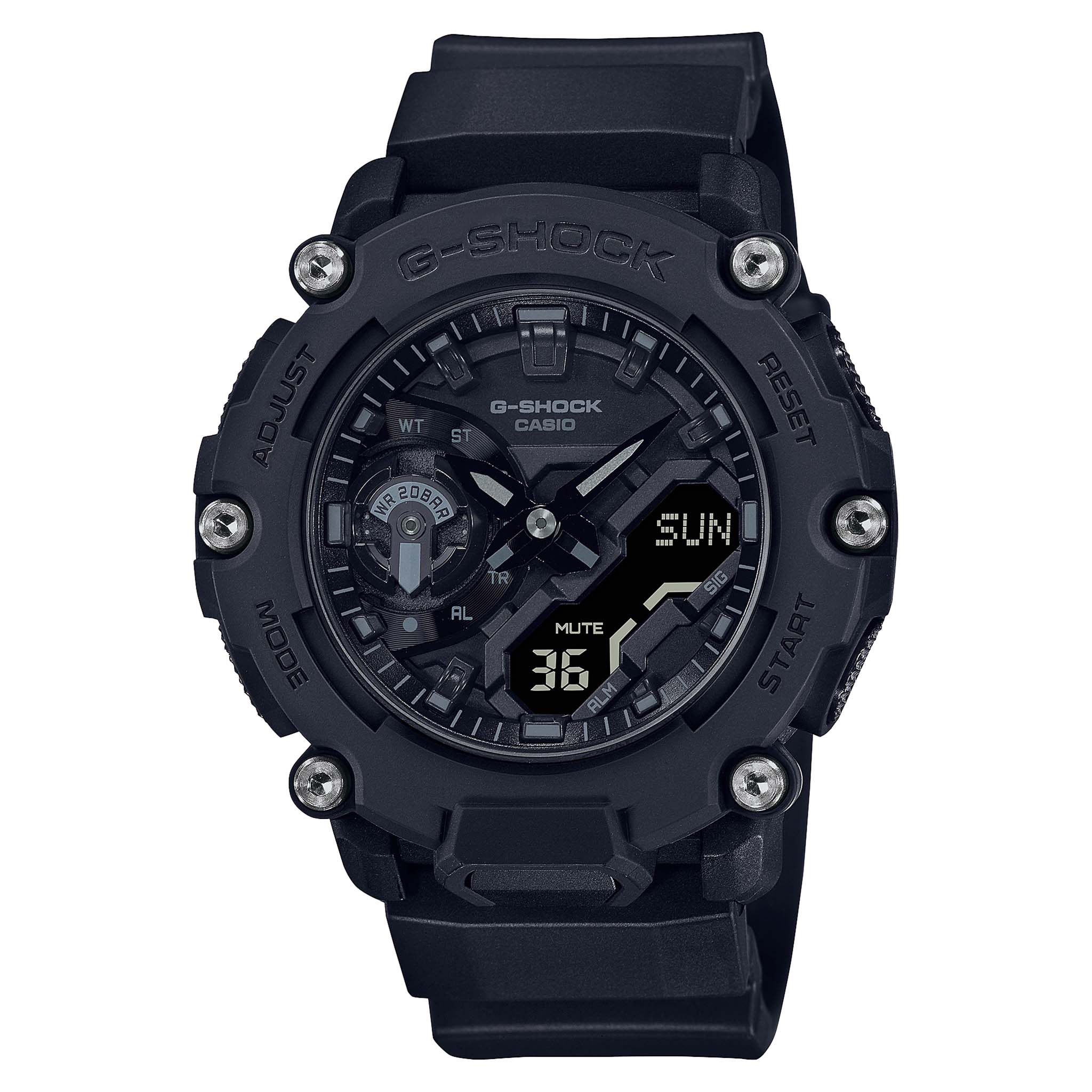 Casio G-SHOCK Carbon Core Guard Analog-Digital Men's Watch - GA2200BB-1A