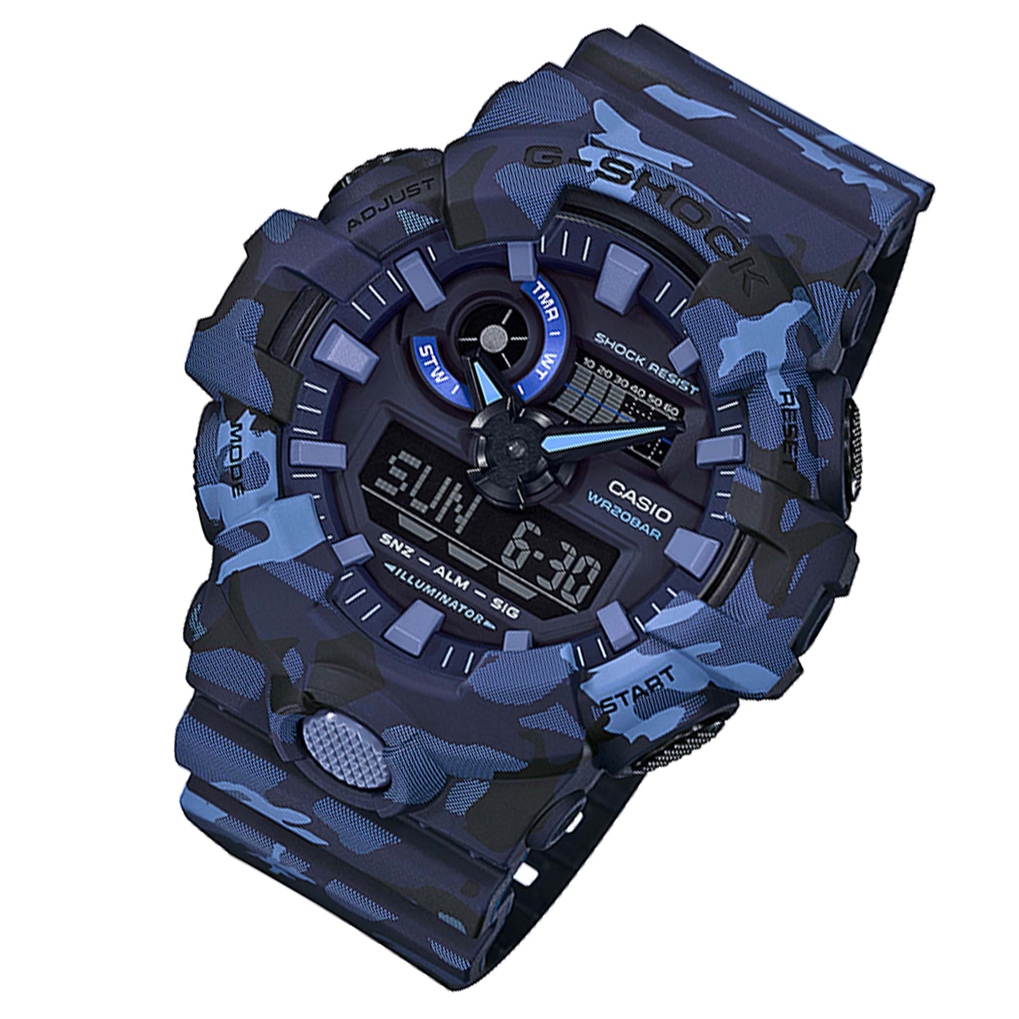 G shock 2024 military blue