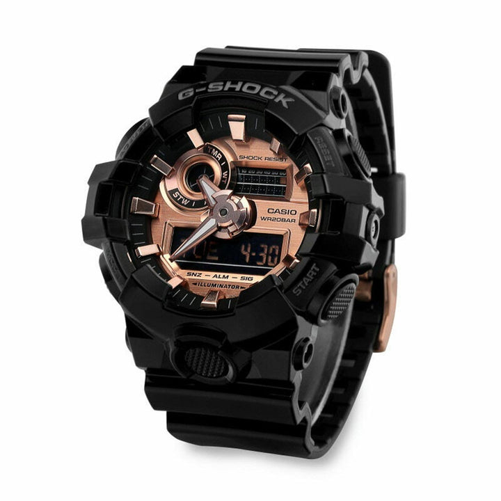 Casio G-SHOCK Black Resin Analog-Digital Men's Watch - GA700MMC-1A