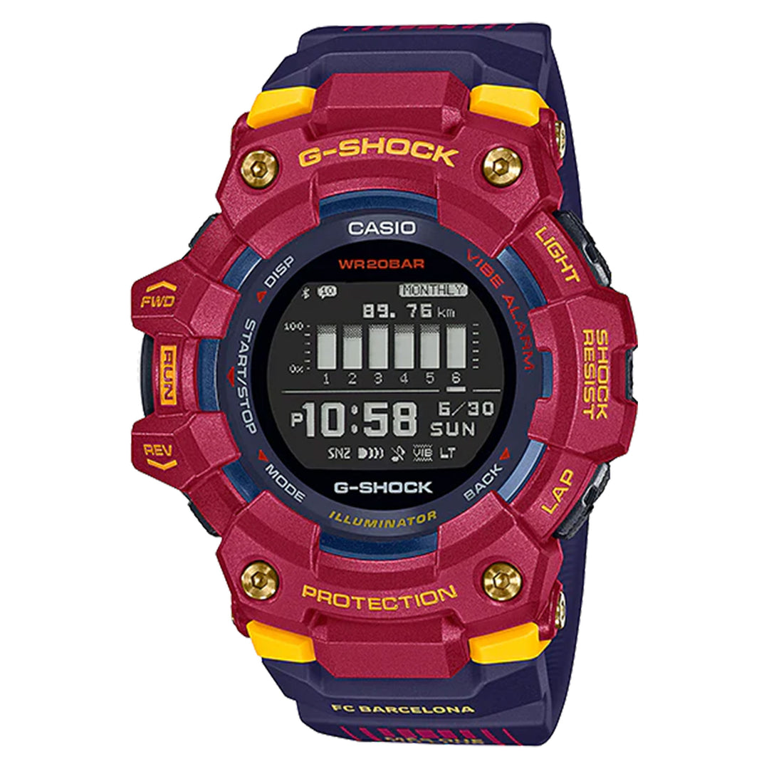 Casio G-SHOCK Barcelona G-Squad Digital Men's Watch - GBD100BAR-4D