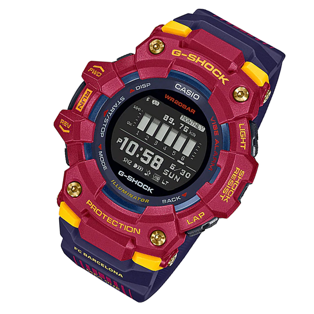 Casio G-SHOCK Barcelona G-Squad Digital Men's Watch - GBD100BAR-4D