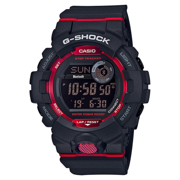 【未使用級美品】G-SHOCK GBD-800ブラック×レッドBluetooth Casio G-SHOCK Bluetooth G-SQUAD Black & Red Digital Men's