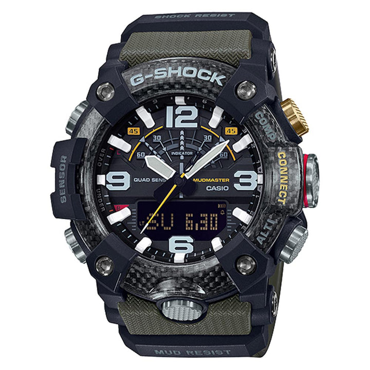 Casio G-SHOCK MUDMASTER with Carbon Core Men's Watch - GGB100-1A3