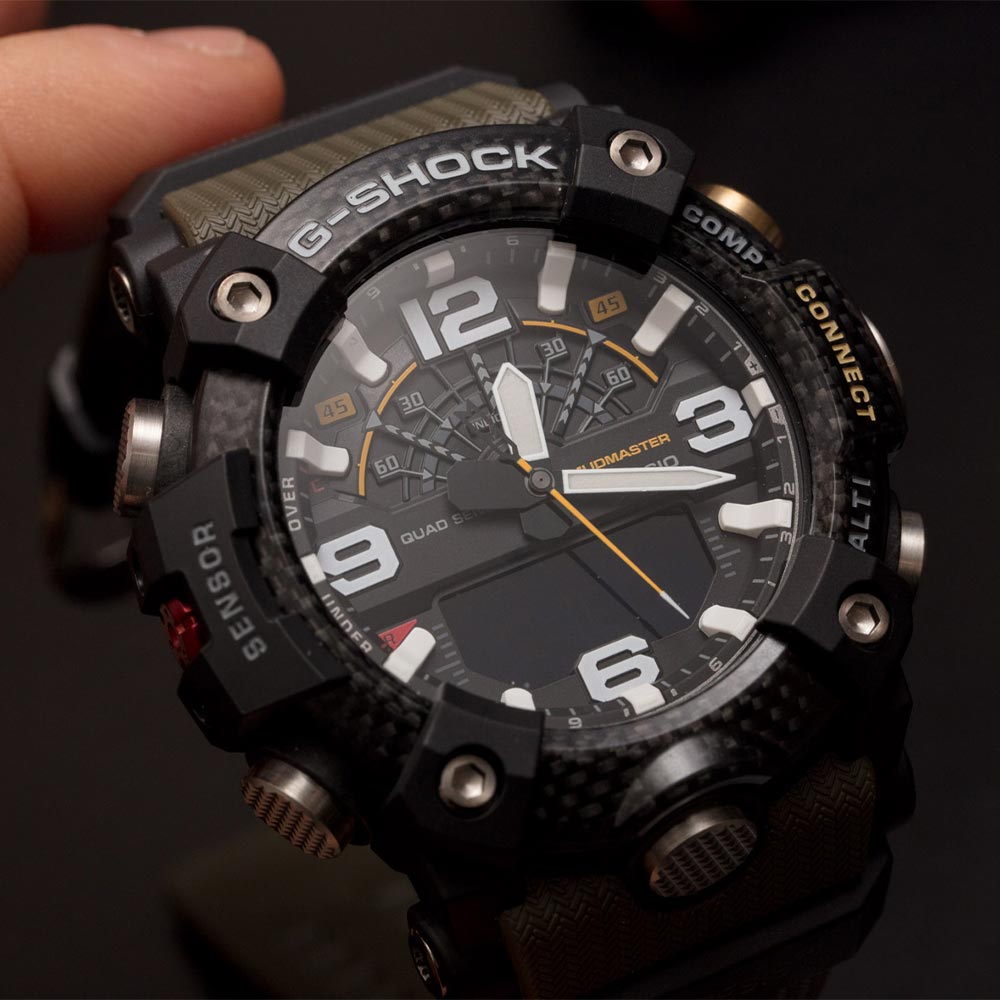 Casio G-SHOCK MUDMASTER with Carbon Core Men's Watch - GGB100-1A3