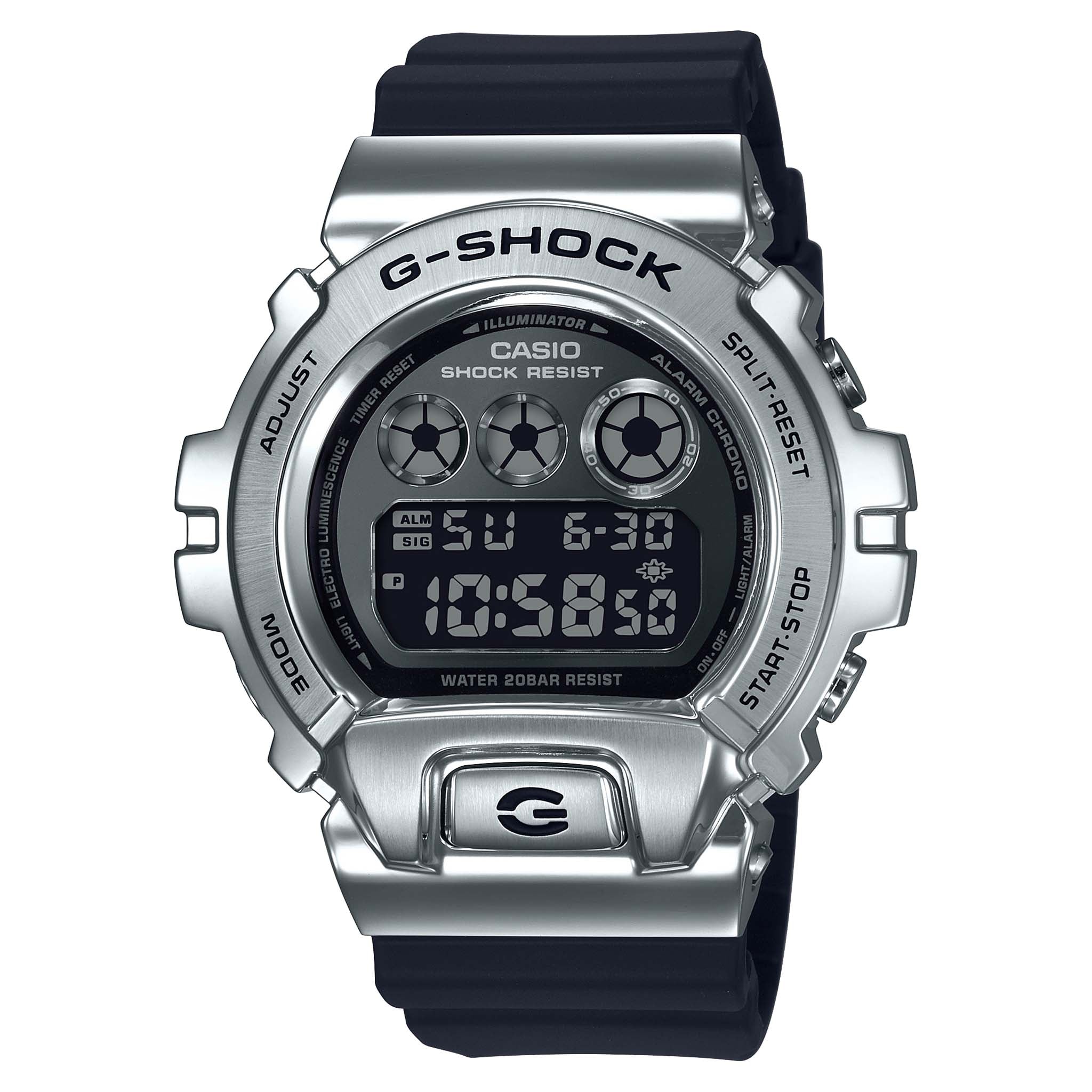 Casio G-SHOCK Black Resin Digital Men's Watch - GM6900-1D