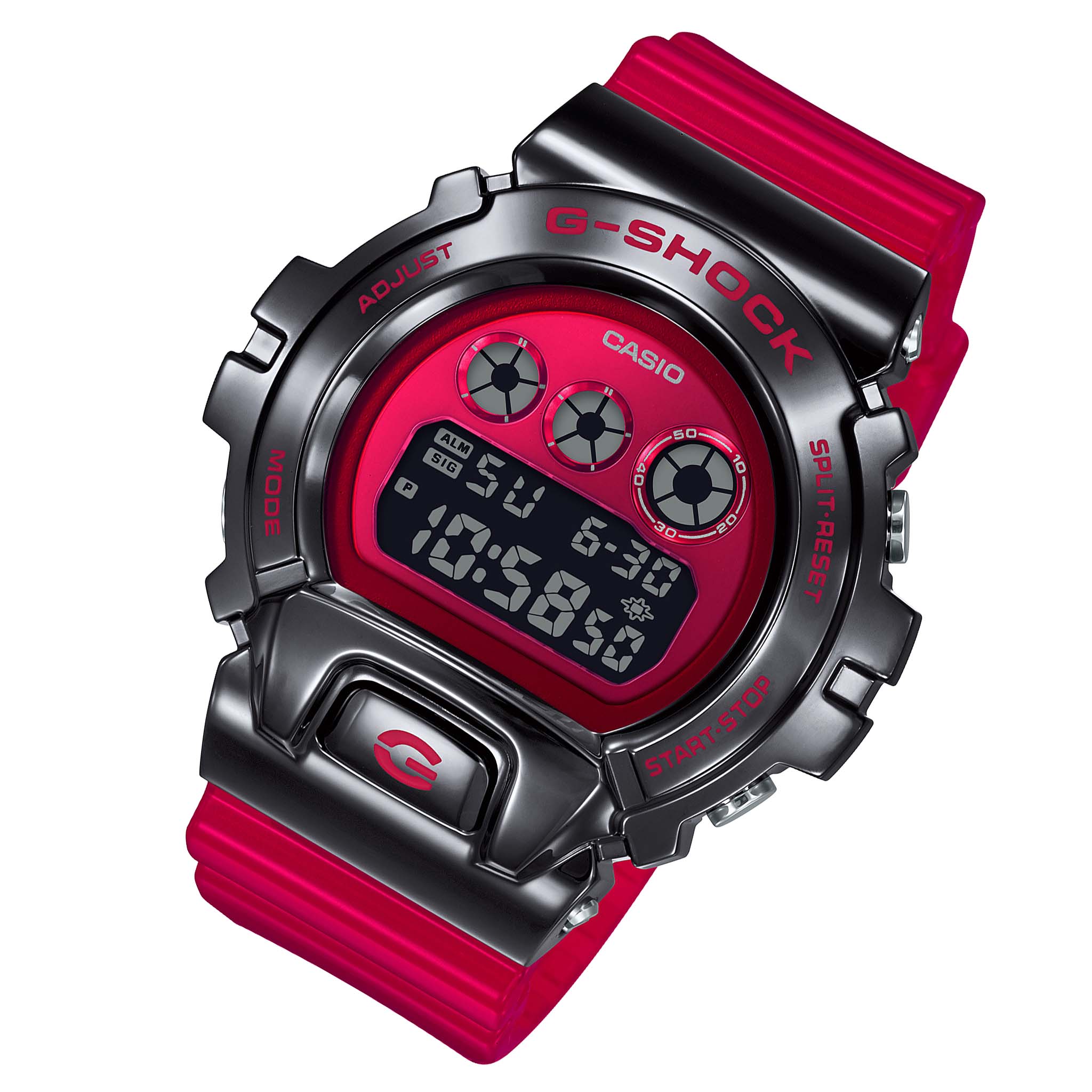 Casio G-SHOCK Red Resin Digital Men's Watch - GM6900B-4D