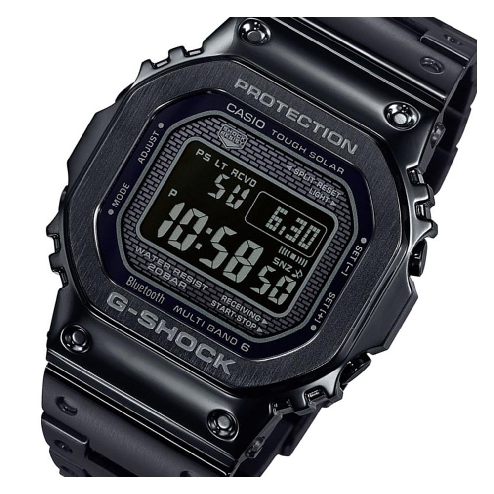 Casio G-SHOCK 35th Anniversary Limited Edition Black All-Metal Masterpiece - GMWB5000GD-1D
