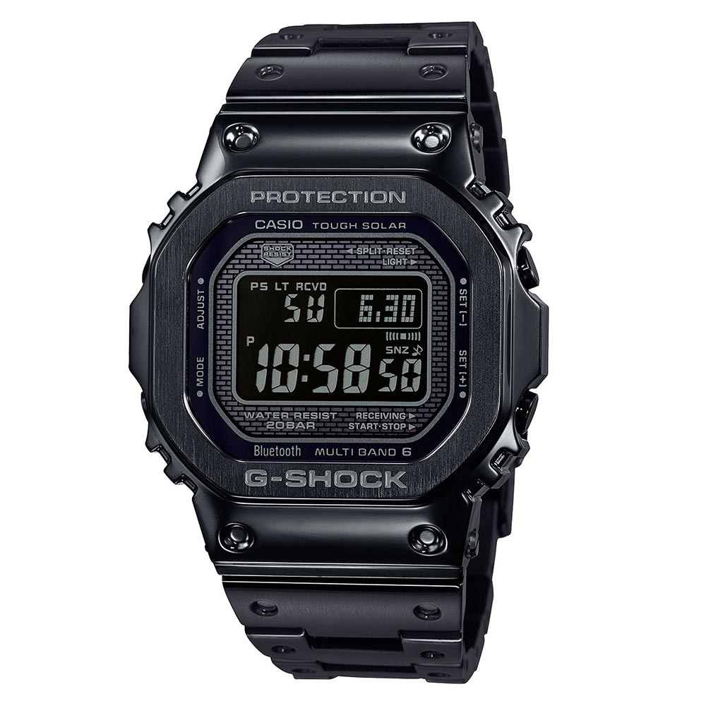 Casio G-SHOCK 35th Anniversary Limited Edition Black All-Metal Masterpiece - GMWB5000GD-1D