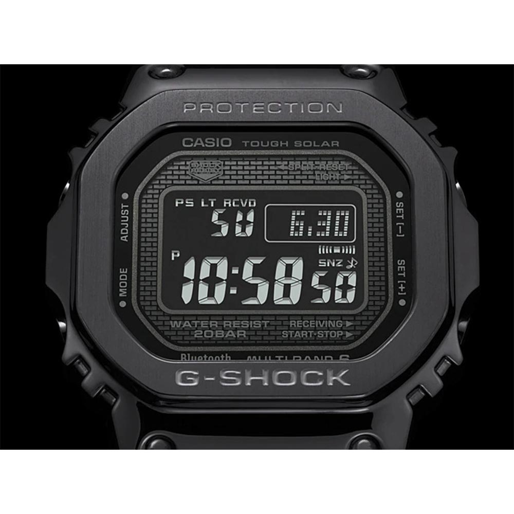 Casio G-SHOCK 35th Anniversary Limited Edition Black All-Metal Masterpiece - GMWB5000GD-1D