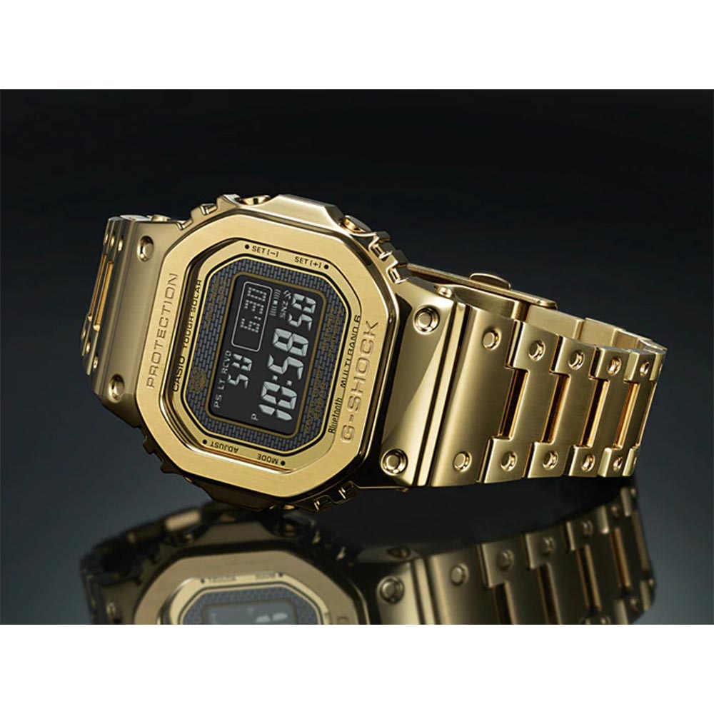 Casio G-SHOCK 35th Anniversary Limited Edition Gold All-Metal Masterpiece - GMWB5000GD-9D