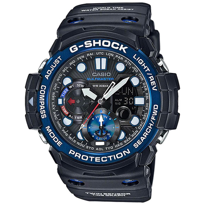 Casio G-Shock Gulfmaster Series Duo Chrono Men's Watch - GN1000B-1A