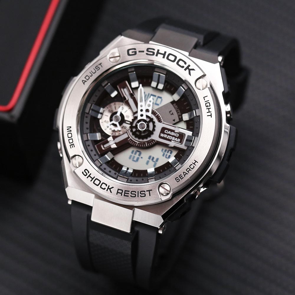 Casio G-SHOCK G-STEEL Analog-Digital Men's Watch - GST410-1A