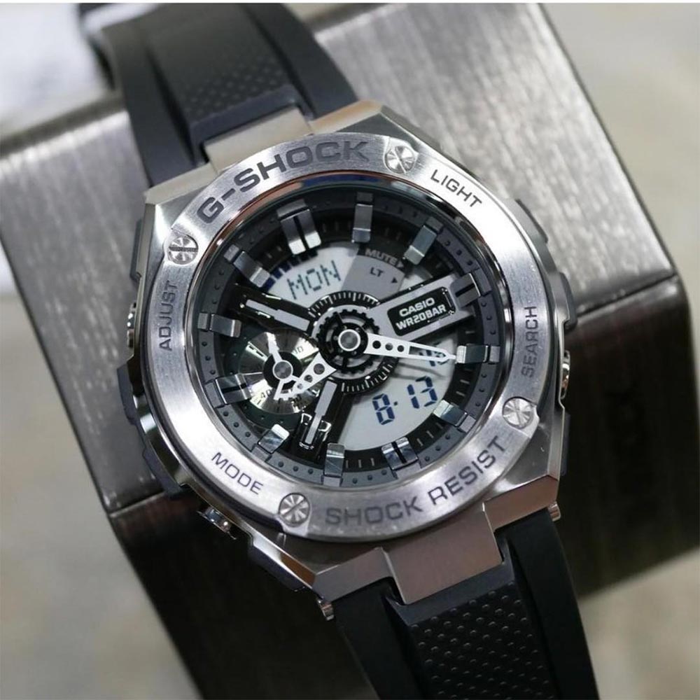 Casio G-SHOCK G-STEEL Analog-Digital Men's Watch - GST410-1A