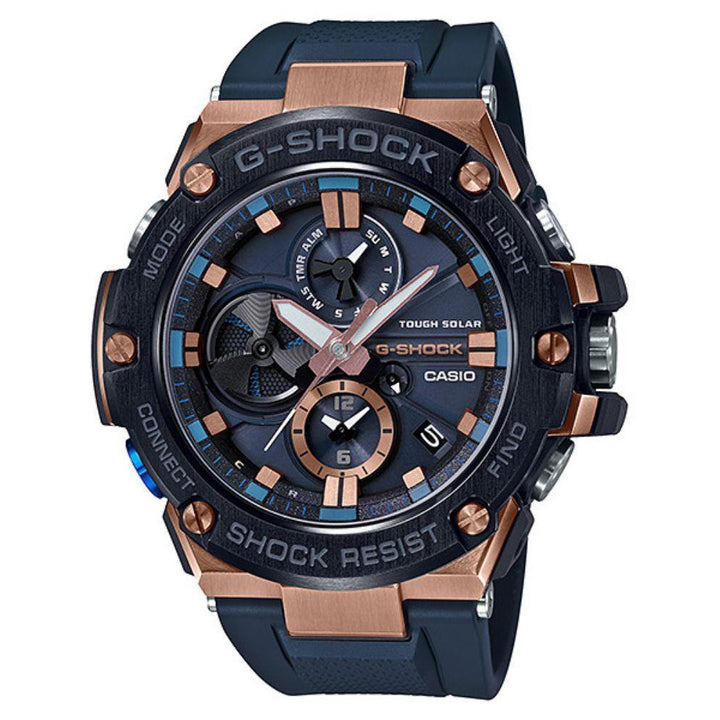 Casio G-Shock G-Steel Tough Solar Men's Watch - GSTB100G-2A