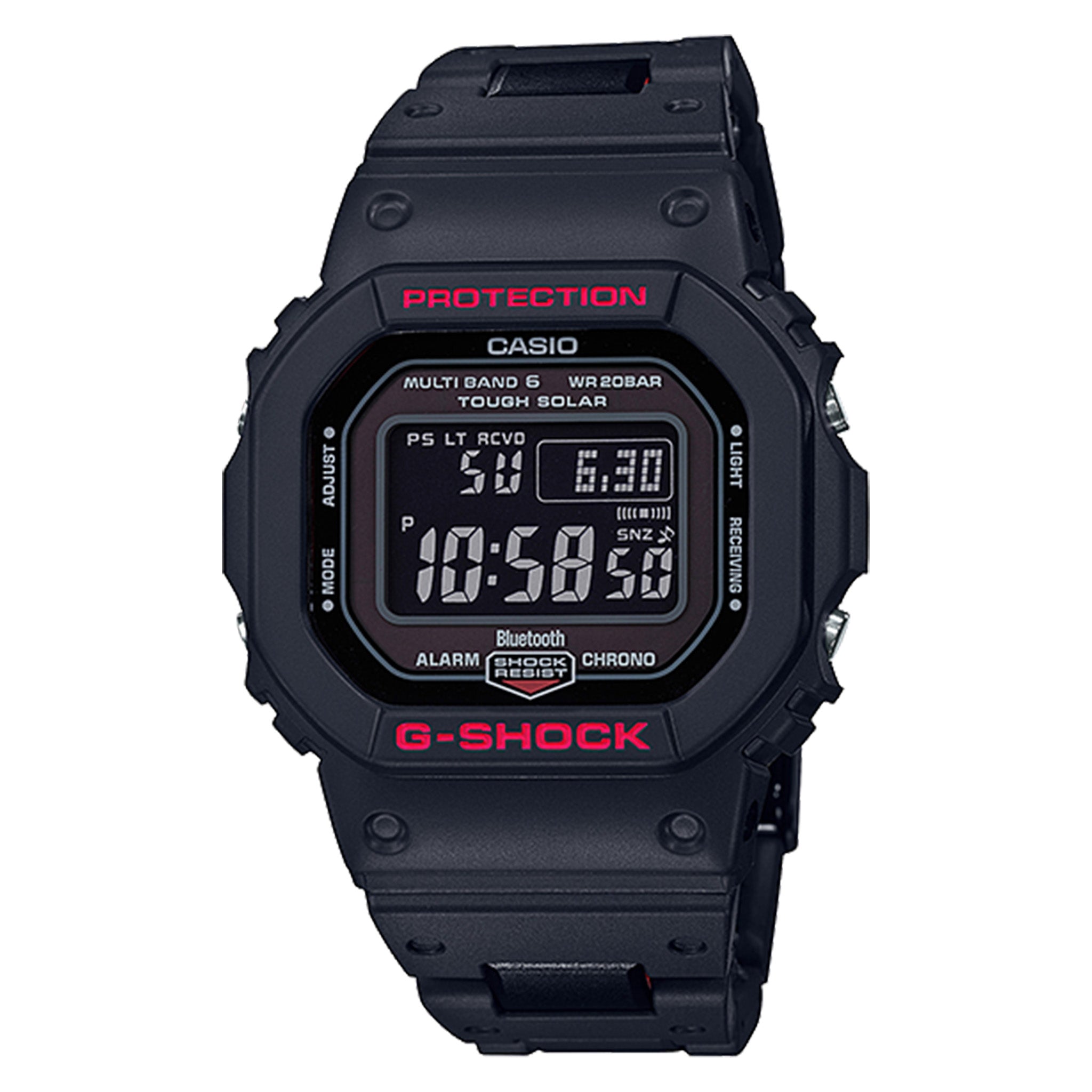 Casio G SHOCK Black Resin Digital Men s Watch GWB5600HR 1D The Watch Factory Australia